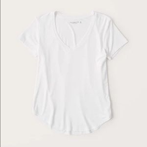Abercrombie drapey v neck T-shirt